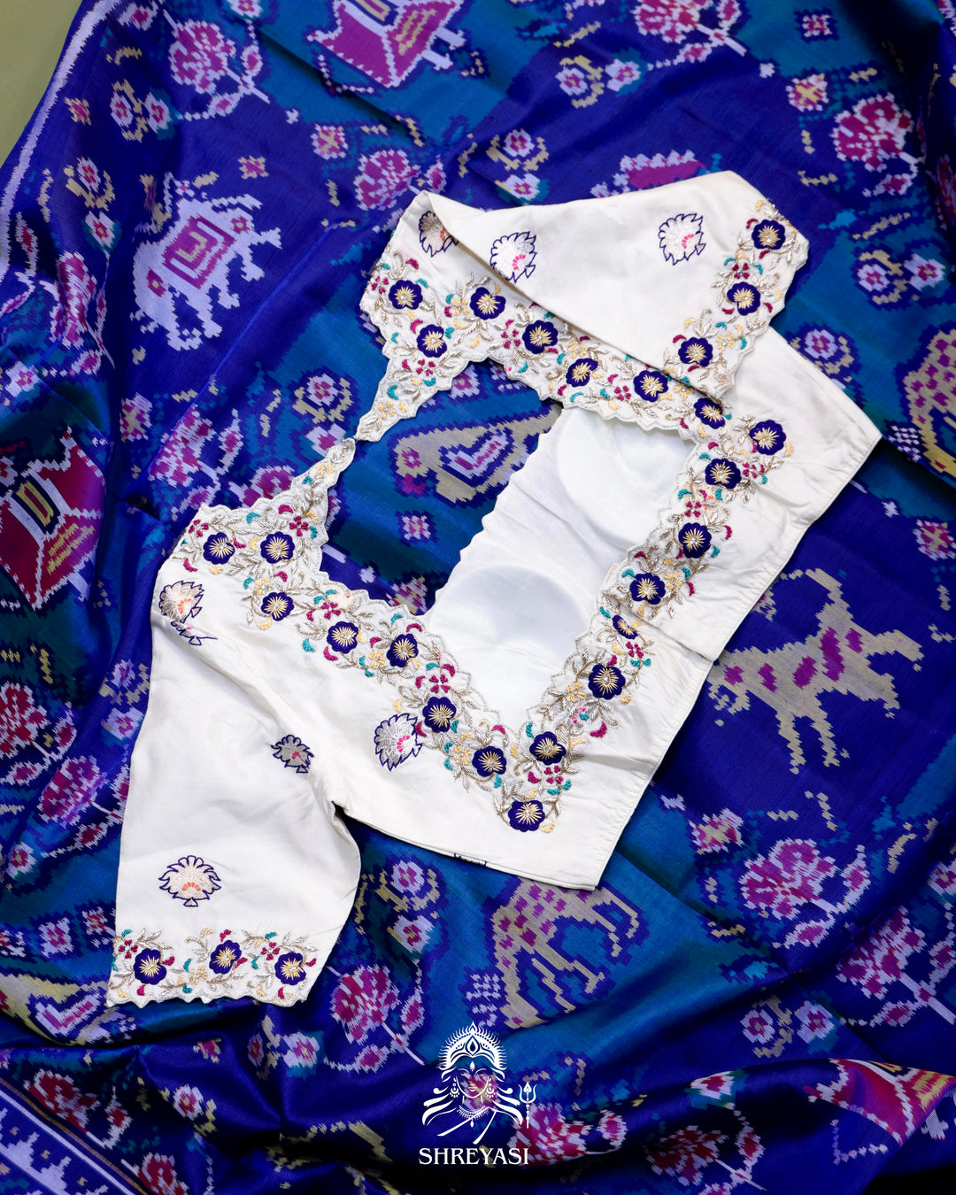 Handloom Pure Rajkot Patola Silk Saree