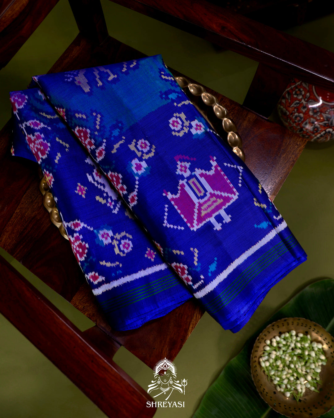 Handloom Pure Rajkot Patola Silk Saree