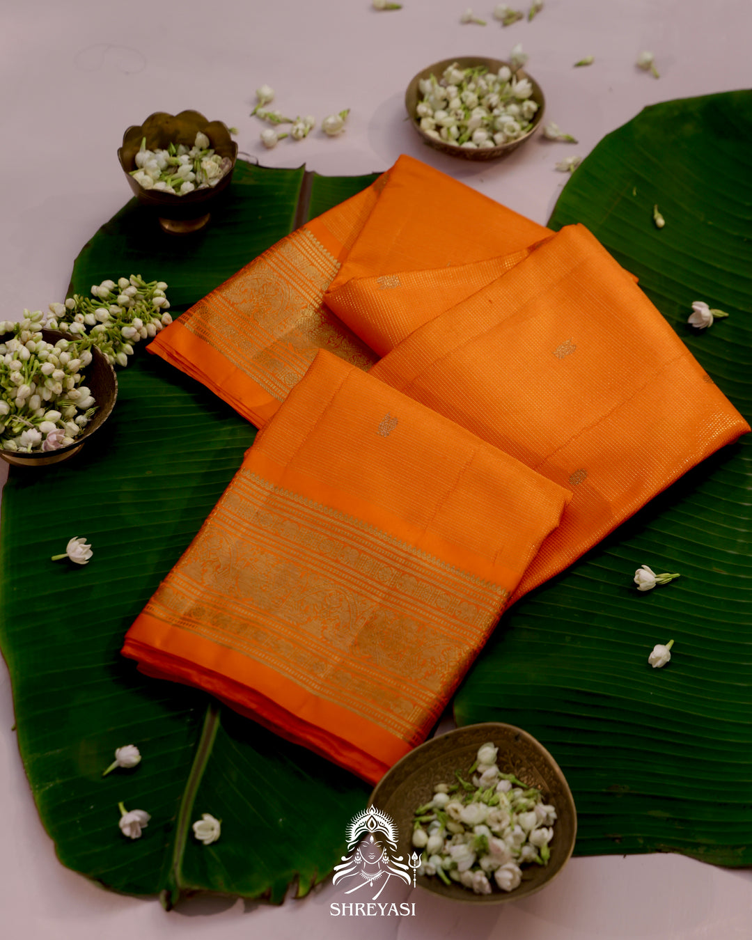 Handloom Kanjivaram Silk Saree with Real Zari