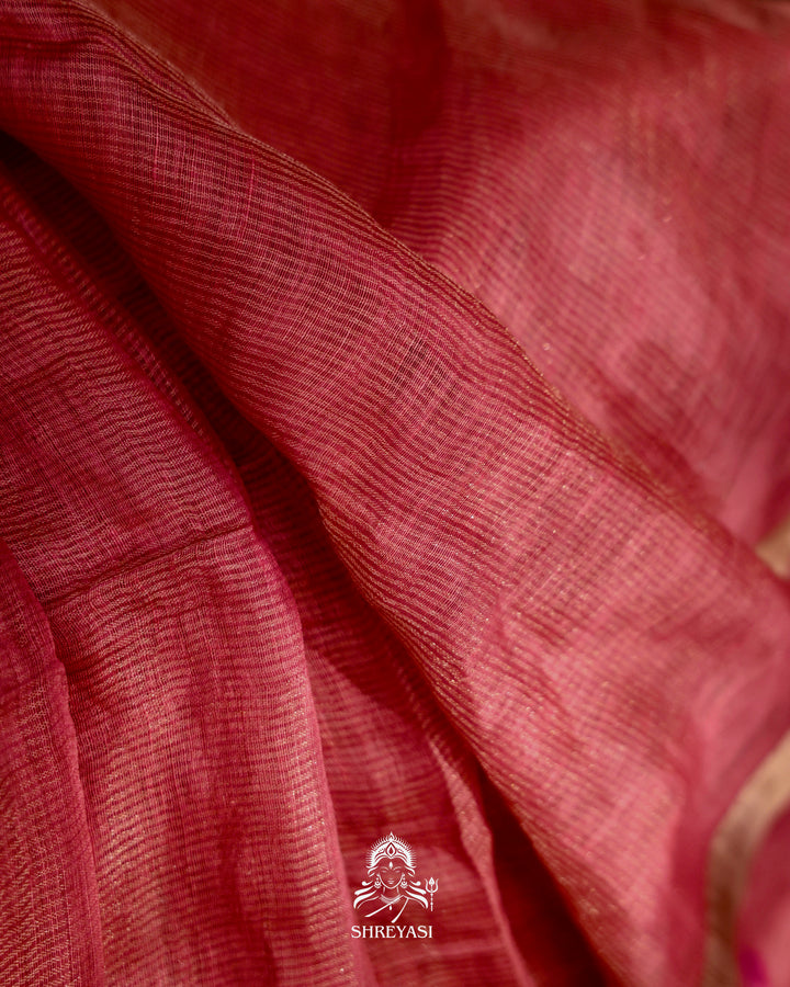 Silk Linen Saree