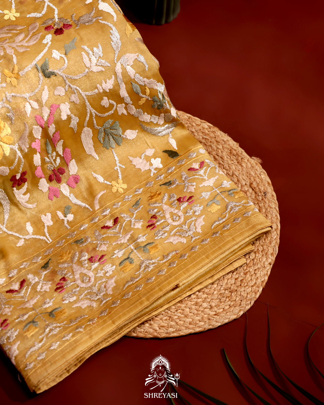Tissue Georgette Saree