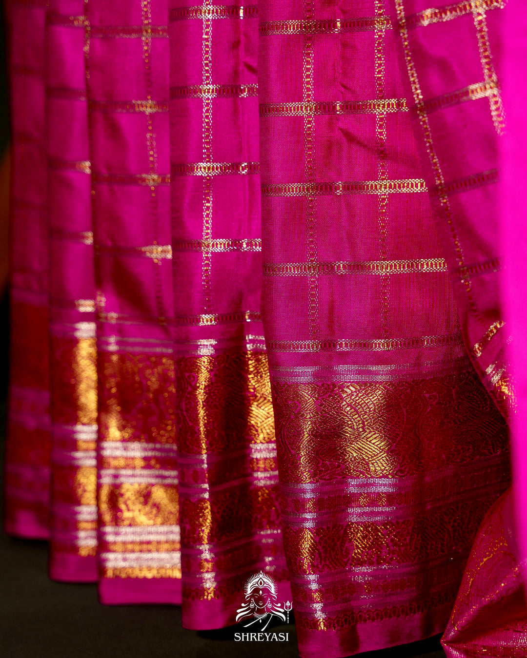 Handloom Pure Kanjivaram Silk Saree with Real Zari