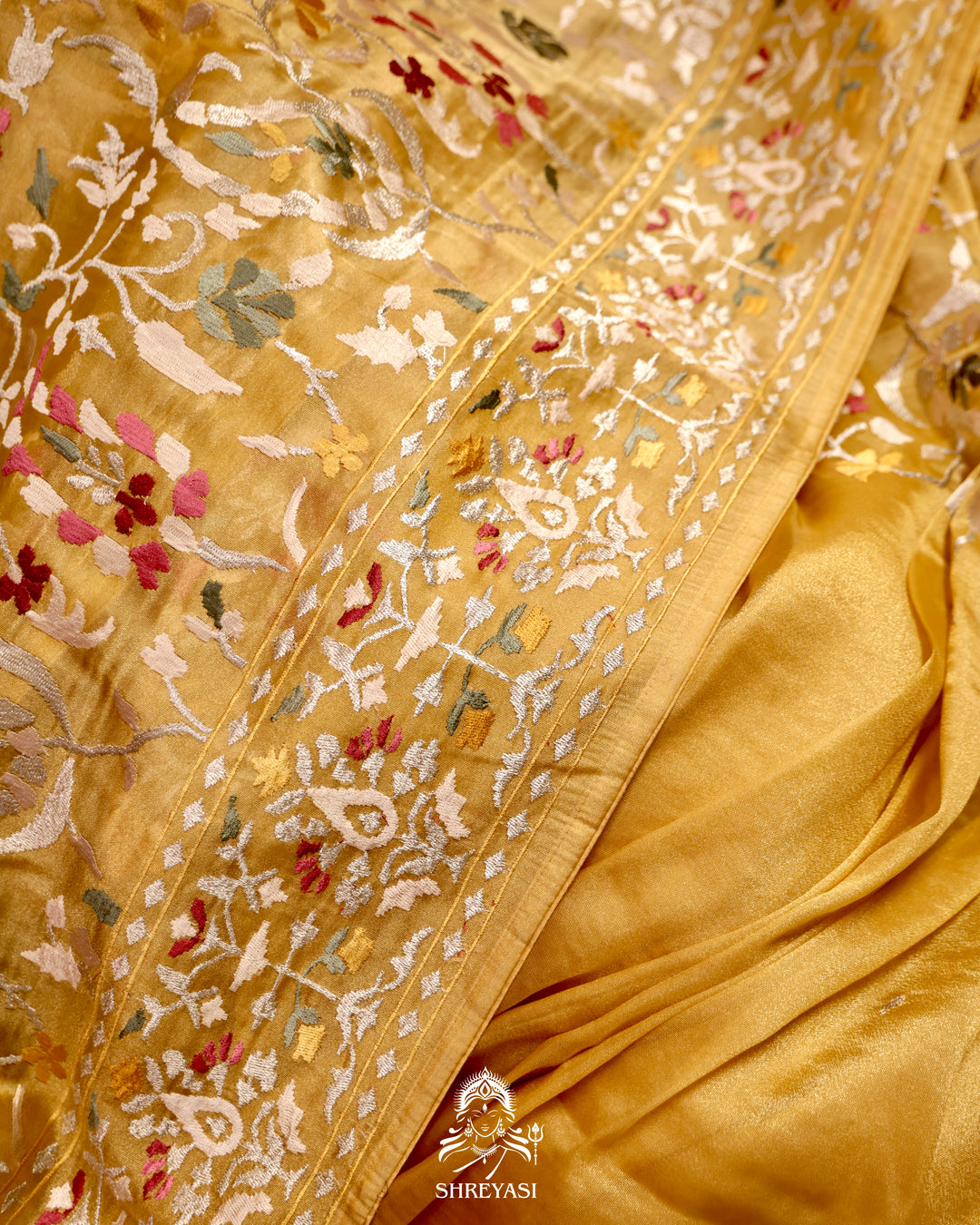 Tissue Georgette Saree