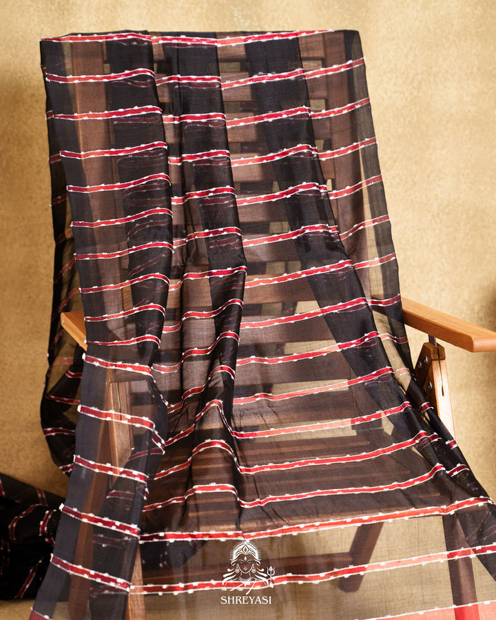 Handloom Pure Mangalagiri Silk Saree