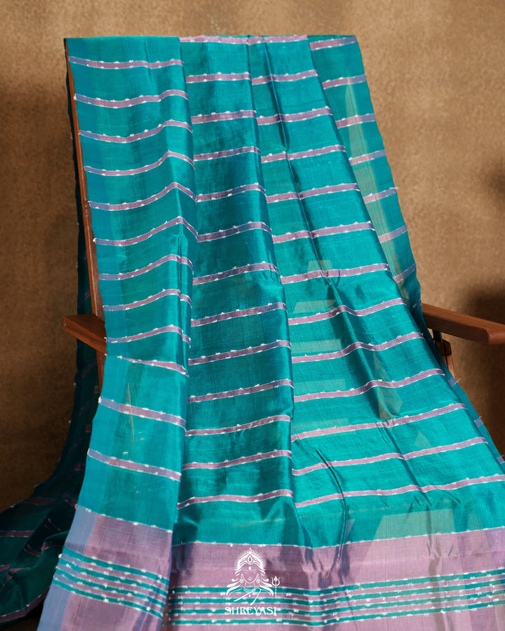 Handloom Pure Mangalagiri Silk Saree