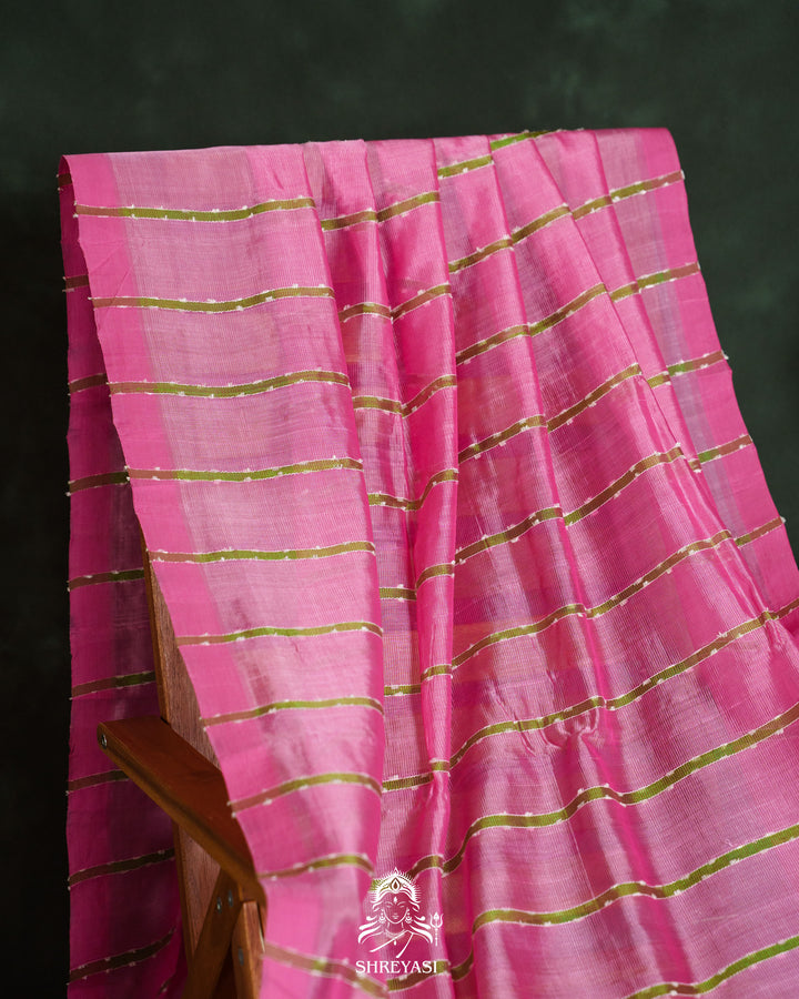 Handloom Pure Mangalagiri Silk Saree