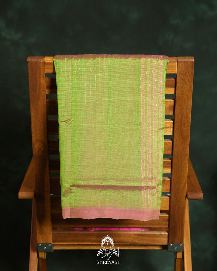 Handloom Pure Mangalagiri Silk Saree
