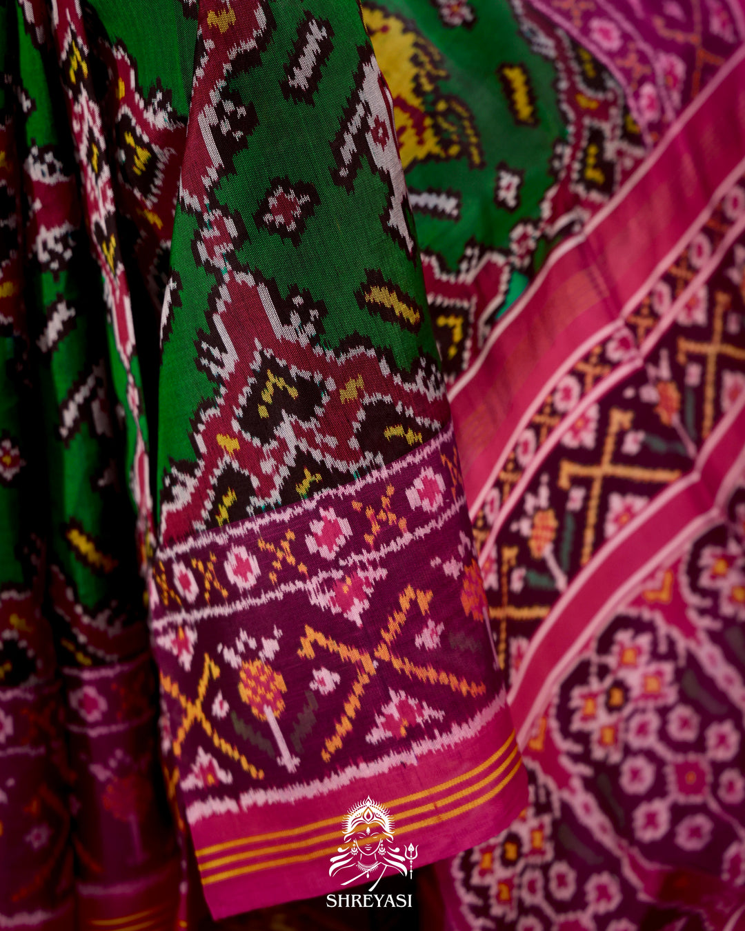 Handloom Pure Rajkot Patola Silk Saree