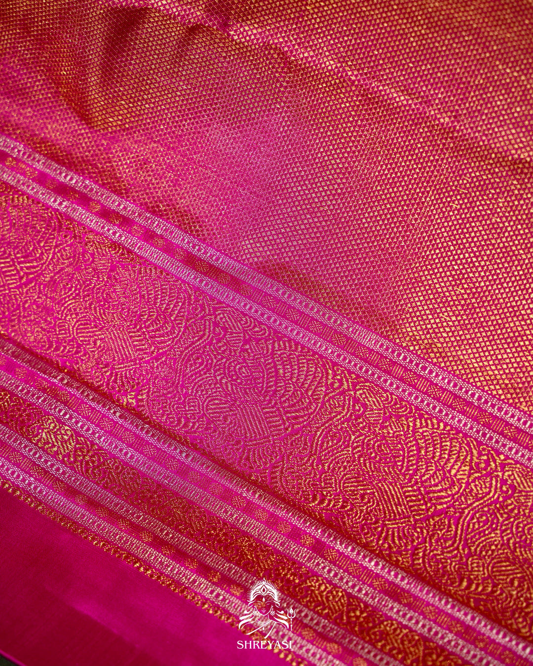 Handloom Pure Kanjivaram Silk Saree with Real Zari