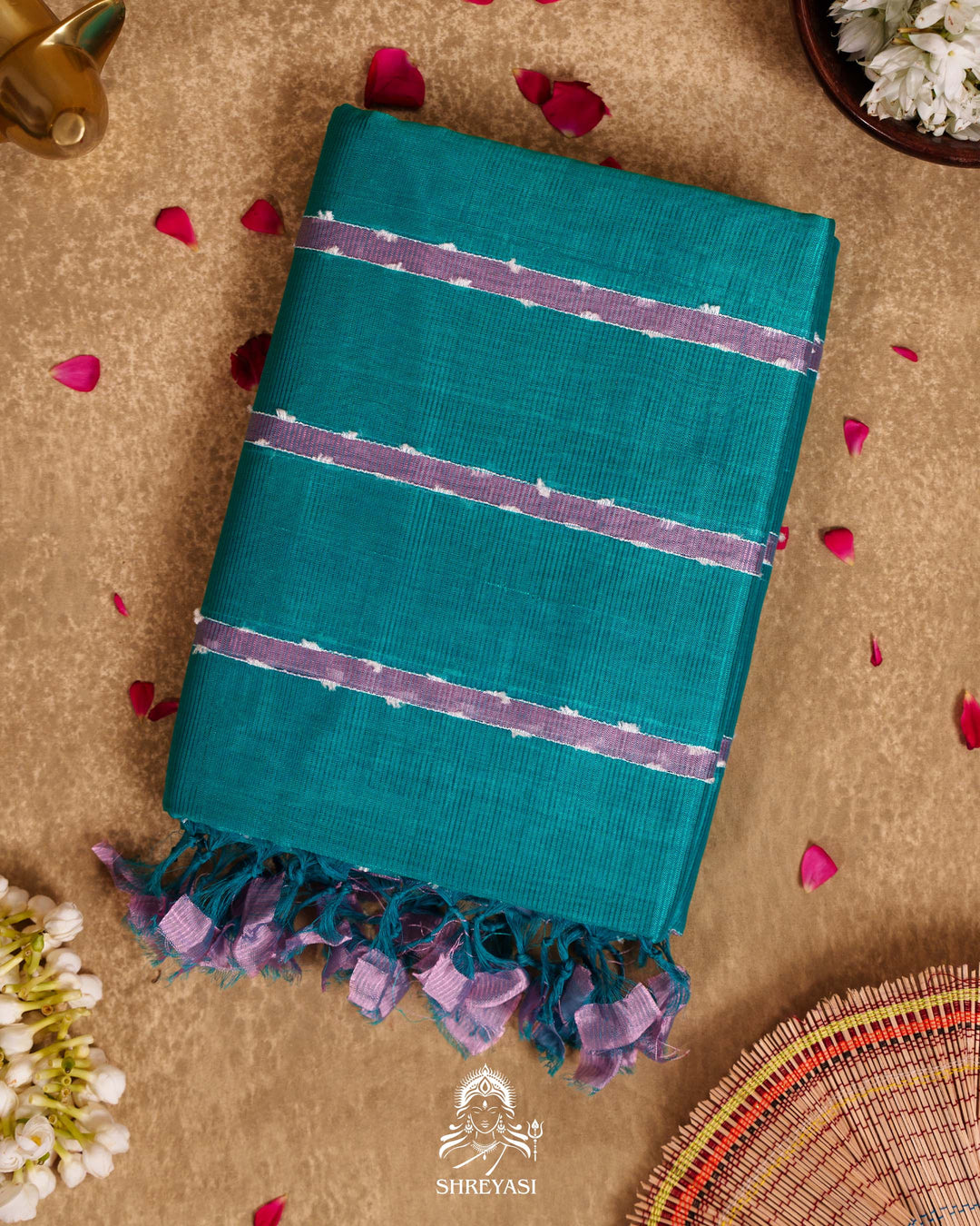 Handloom Pure Mangalagiri Silk Saree