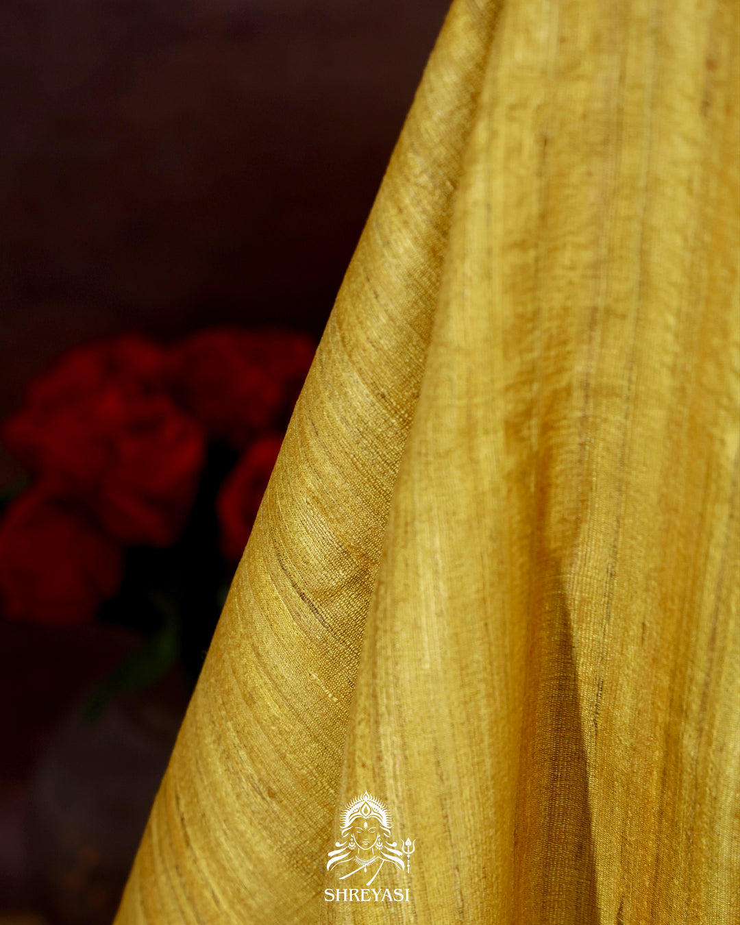 Handloom Pure Gopalpur Tussar Silk Saree with Ikat Pallu