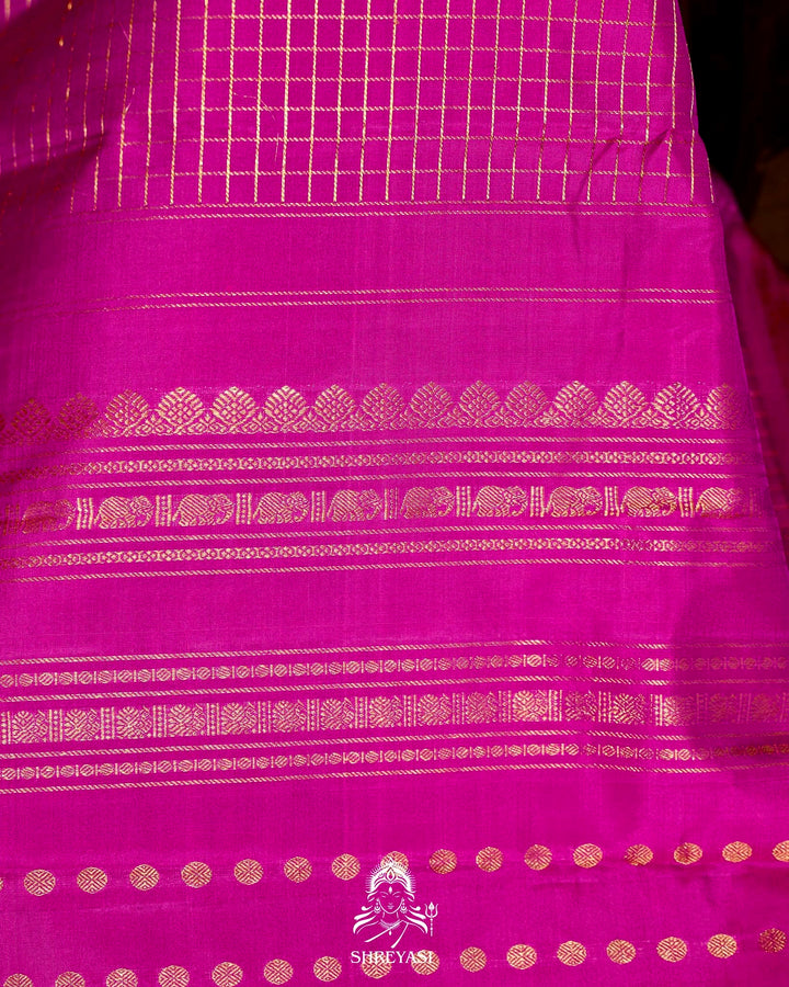 Handloom Pure Kanjivaram Silk Sarees with Real Zari and Hand Painted Tanjore Art