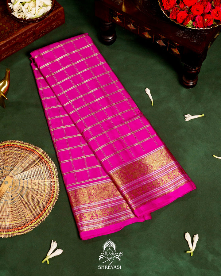 Handloom Pure Kanjivaram Silk Saree with Real Zari