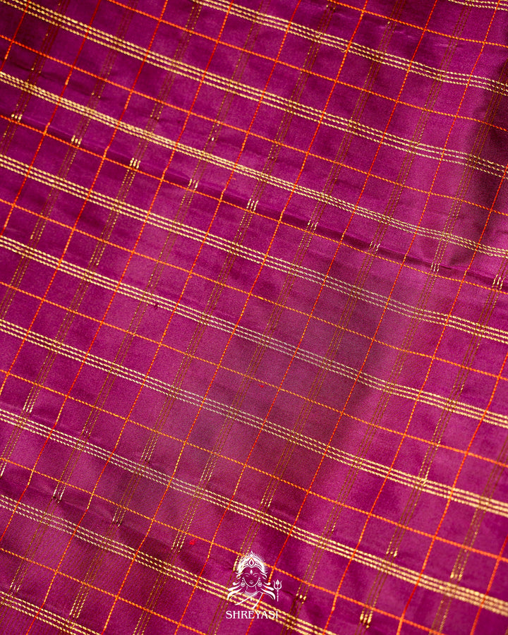 Handloom Pure Kanjivaram Silk Saree with Real Zari