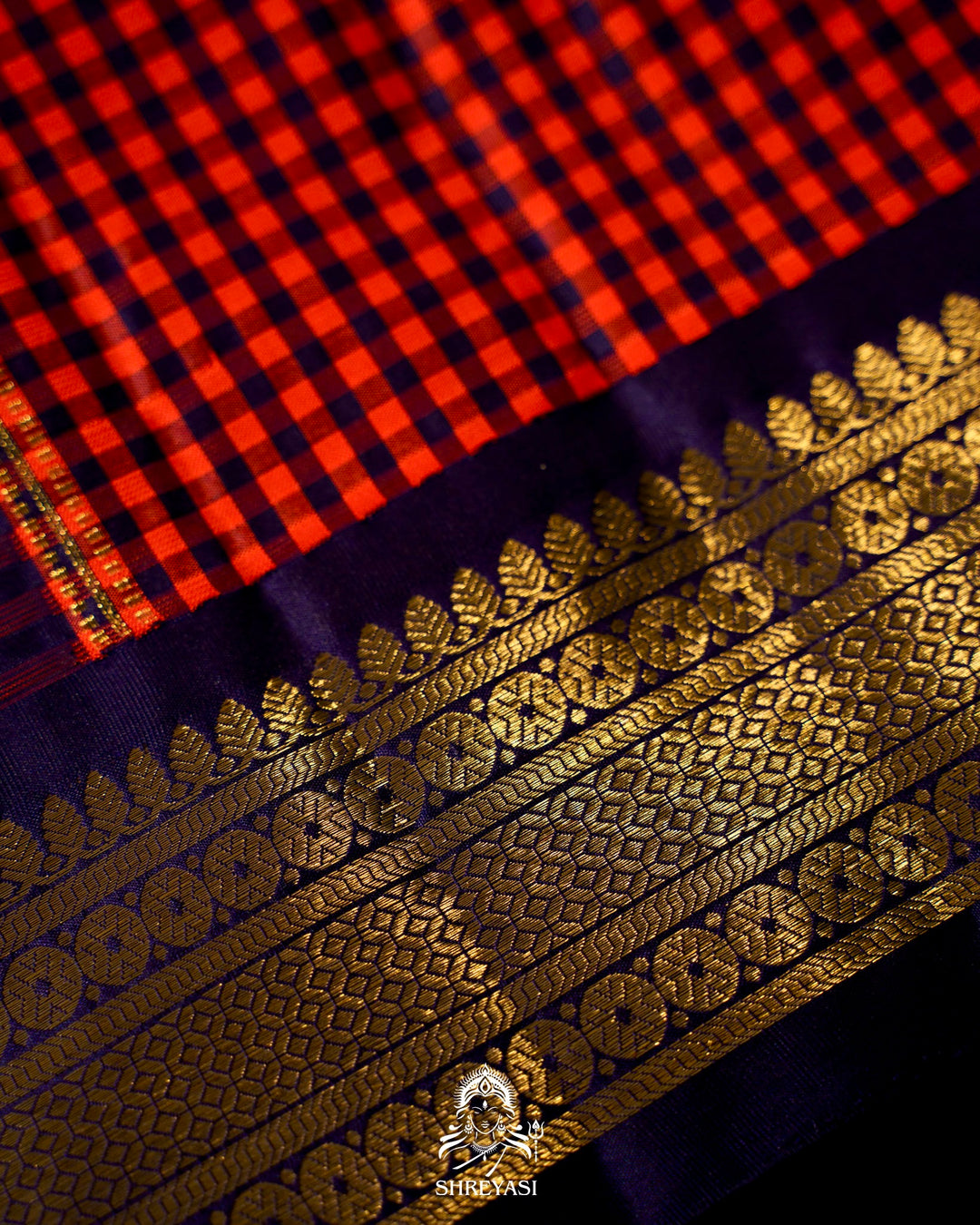 Handloom Pure Kanjivaram Silk Saree with Real Zari
