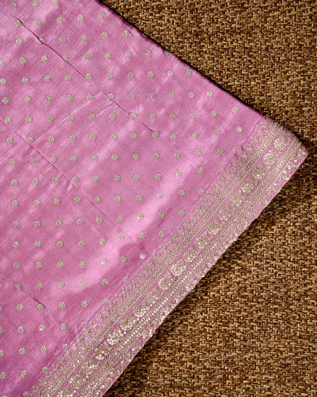 Pure Georgette Silk Saree with Heavy Embroidered Borders and Blouse