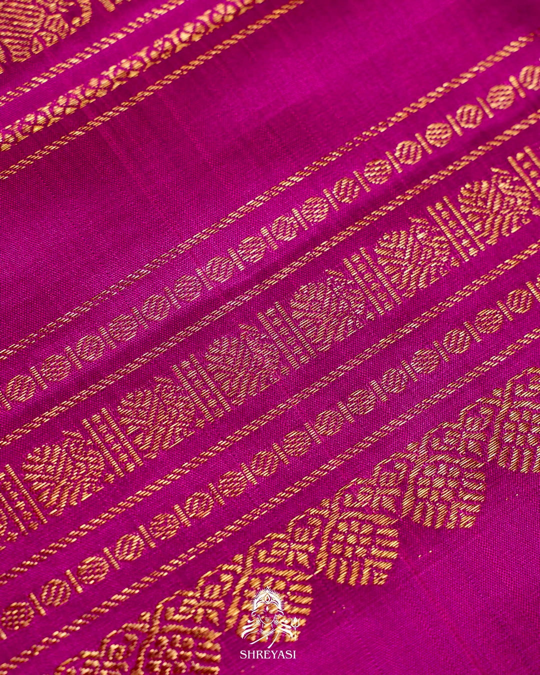Handloom Pure Kanjivaram Silk Sarees with Real Zari and Hand Painted Tanjore Art
