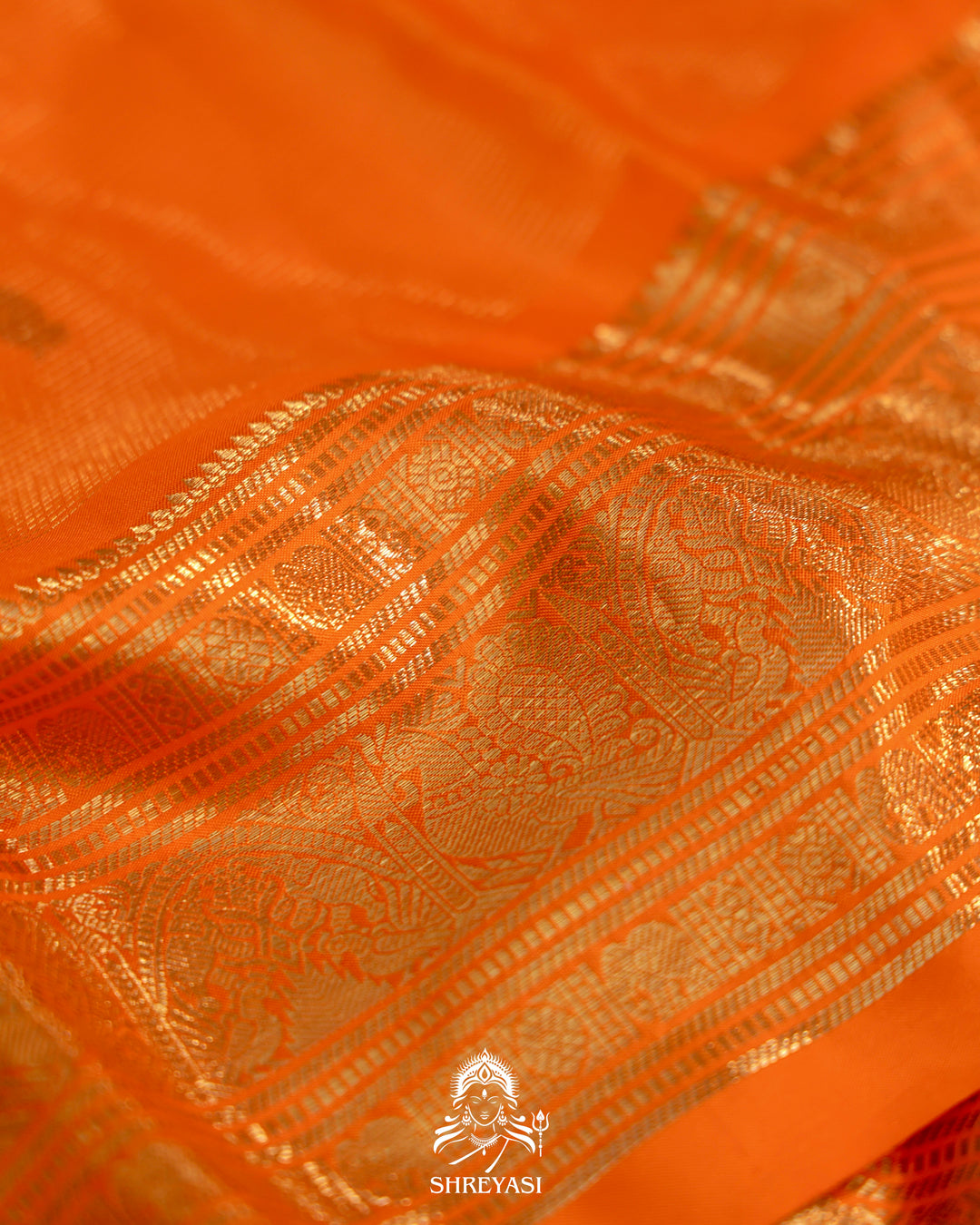 Handloom Kanjivaram Silk Saree with Real Zari
