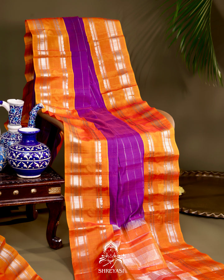 Handloom Sico Gadwal Saree