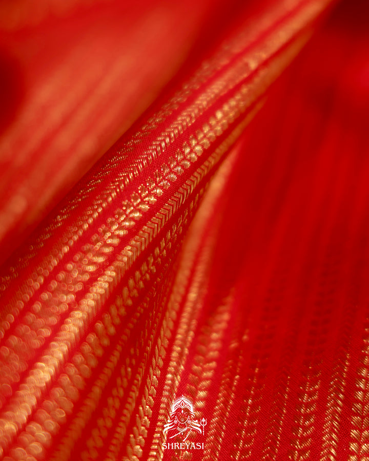 Kanjivaram Silk Saree with Real Zari