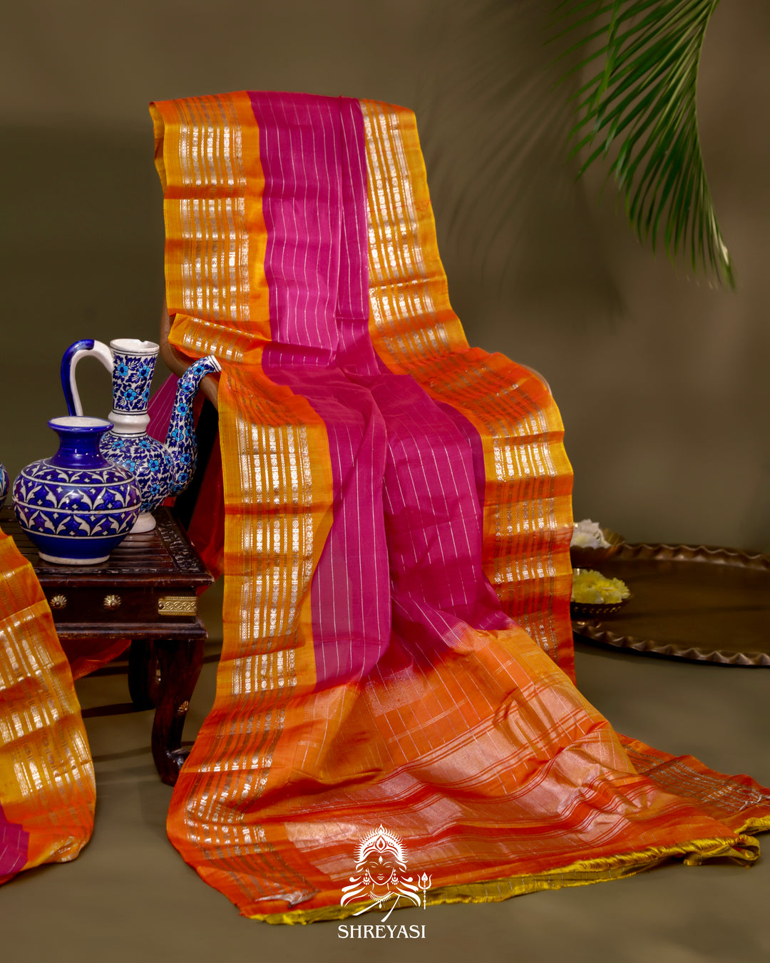 Handloom Sico Gadwal Saree