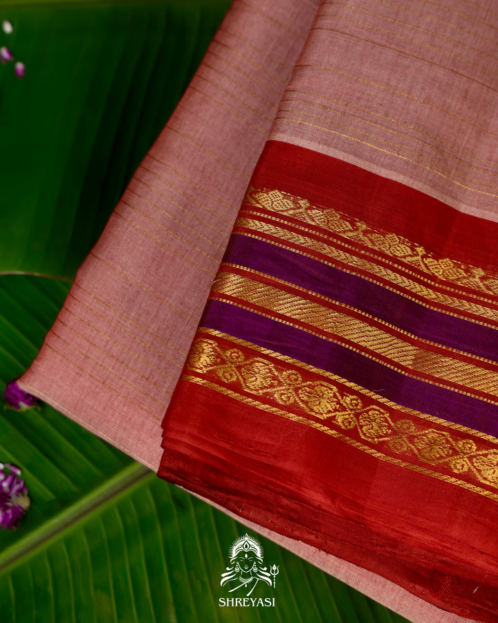 Handloom Sico Gadwal Saree