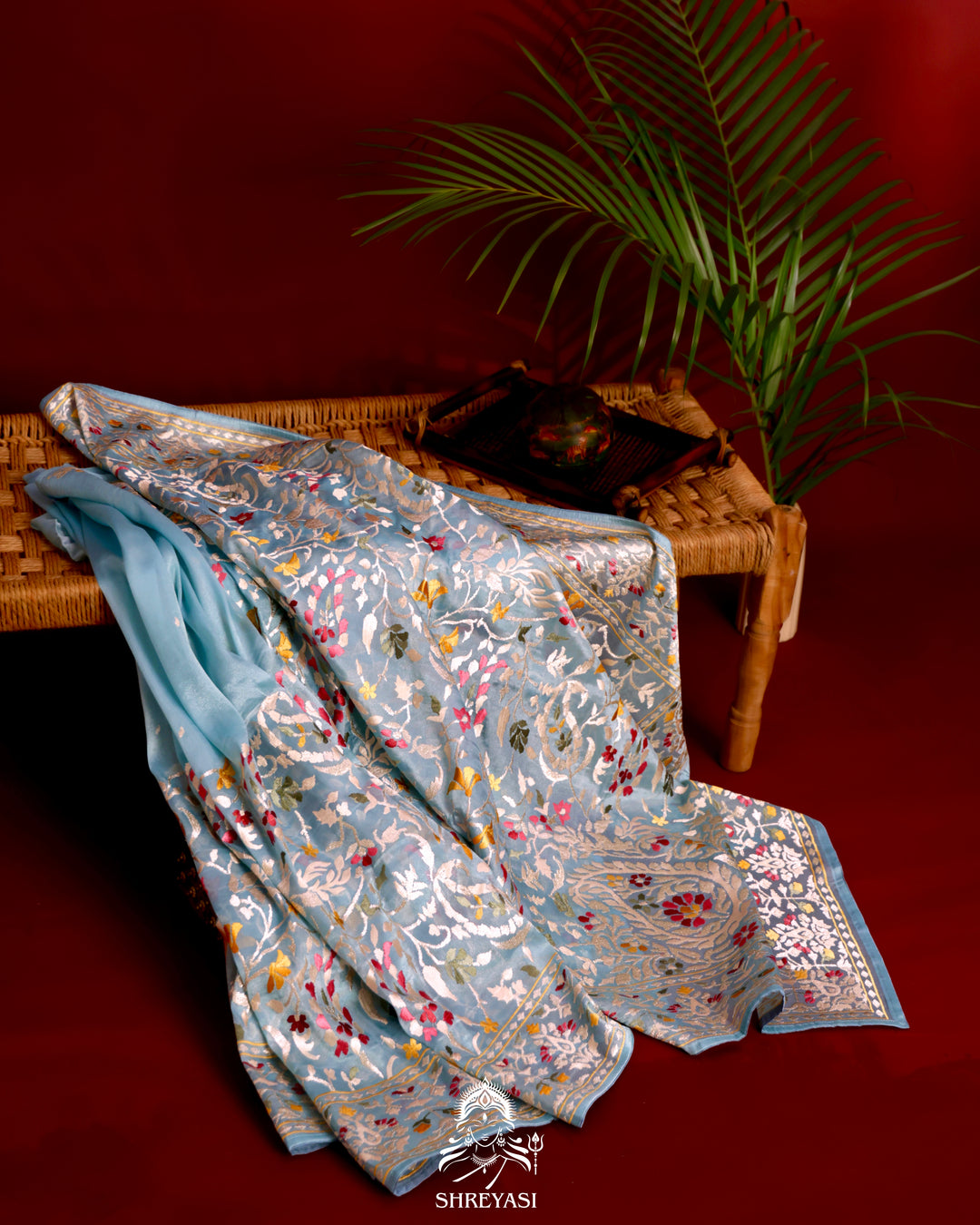Tissue Georgette Saree