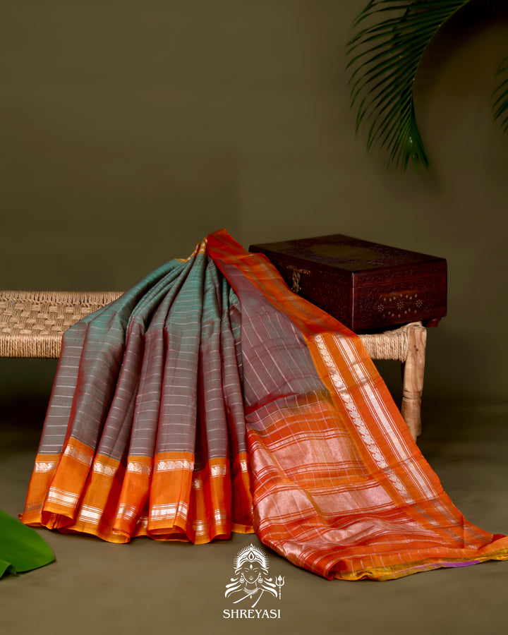 Handloom Sico Gadwal Saree