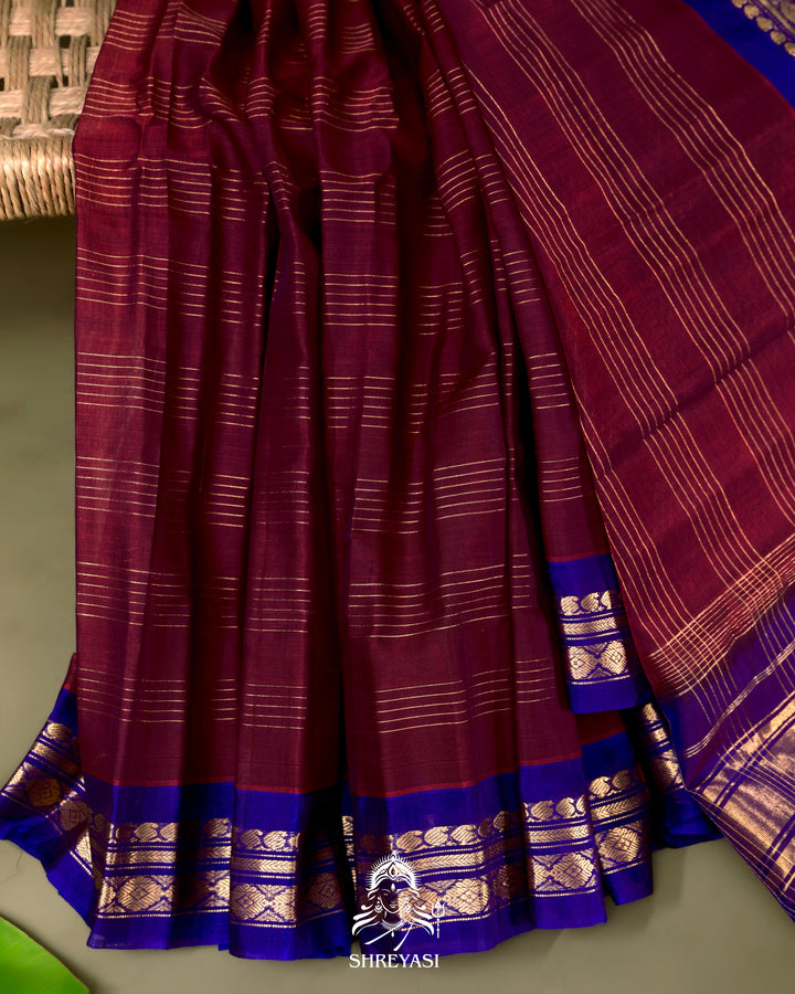 Handloom Sico Gadwal Saree
