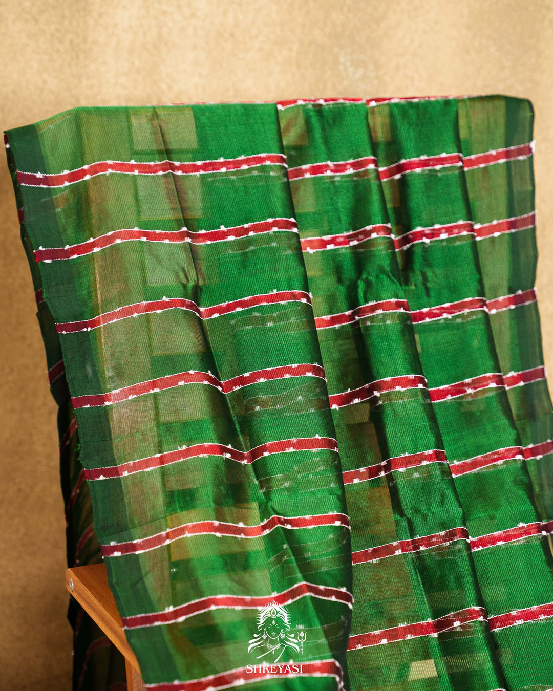 Handloom Pure Mangalagiri Silk Saree