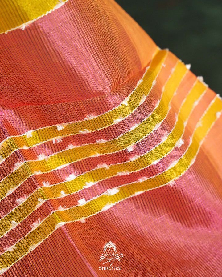 Handloom Pure Mangalagiri Silk Saree