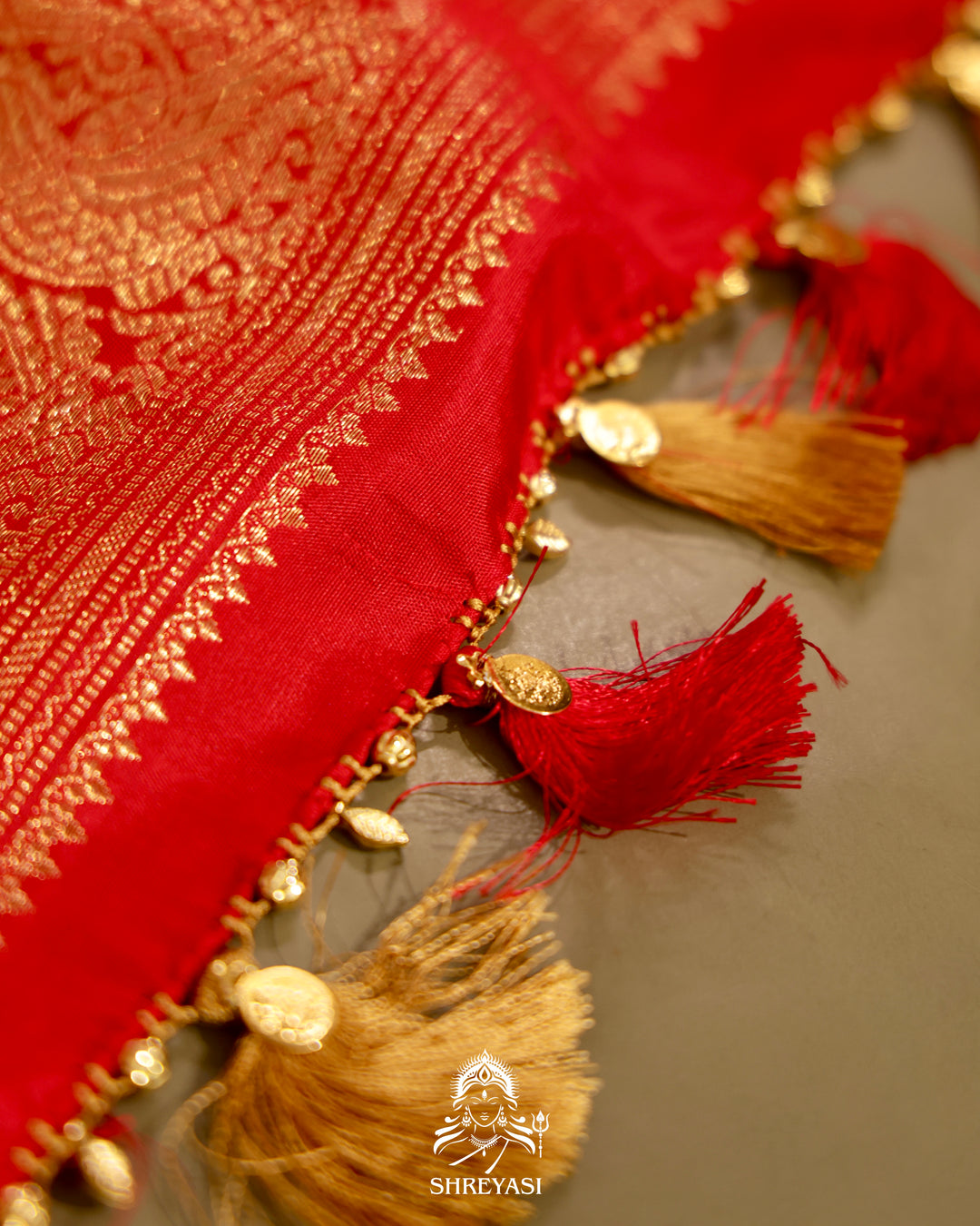 Kanjivaram Silk Saree with Real Zari