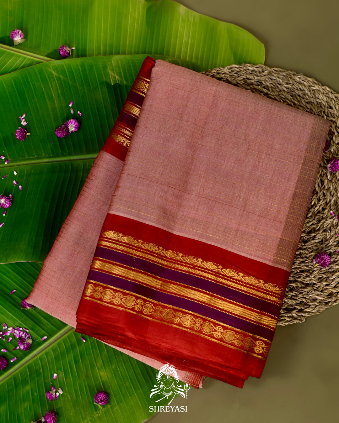 Handloom Sico Gadwal Saree
