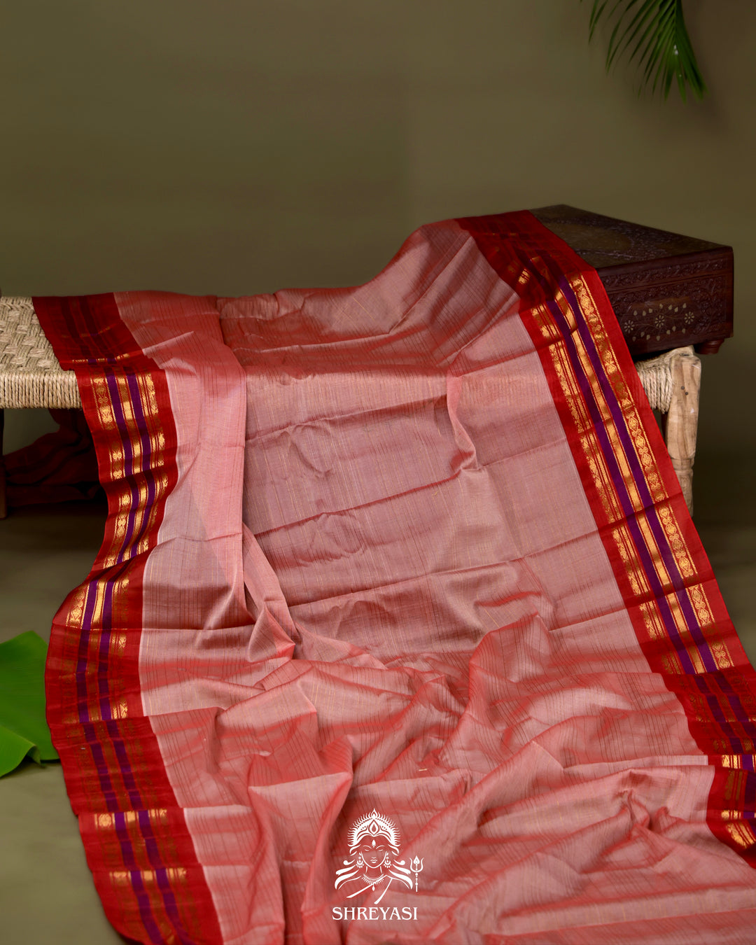 Handloom Sico Gadwal Saree
