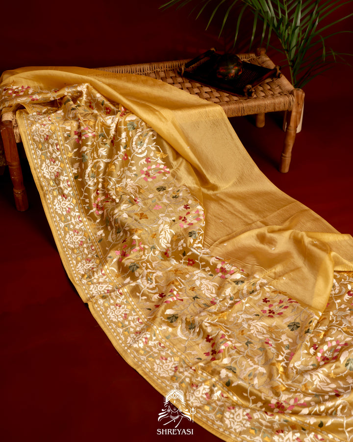 Tissue Georgette Saree