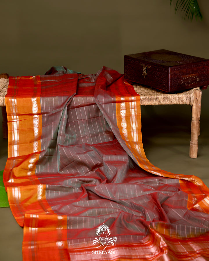 Handloom Sico Gadwal Saree