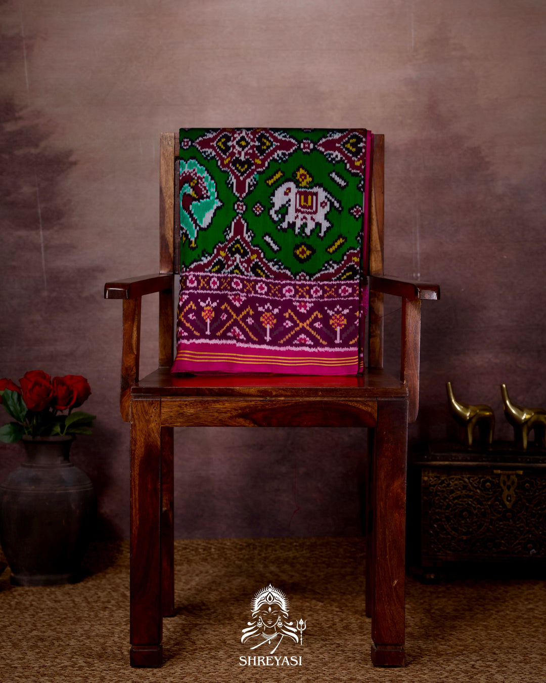 Handloom Pure Rajkot Patola Silk Saree