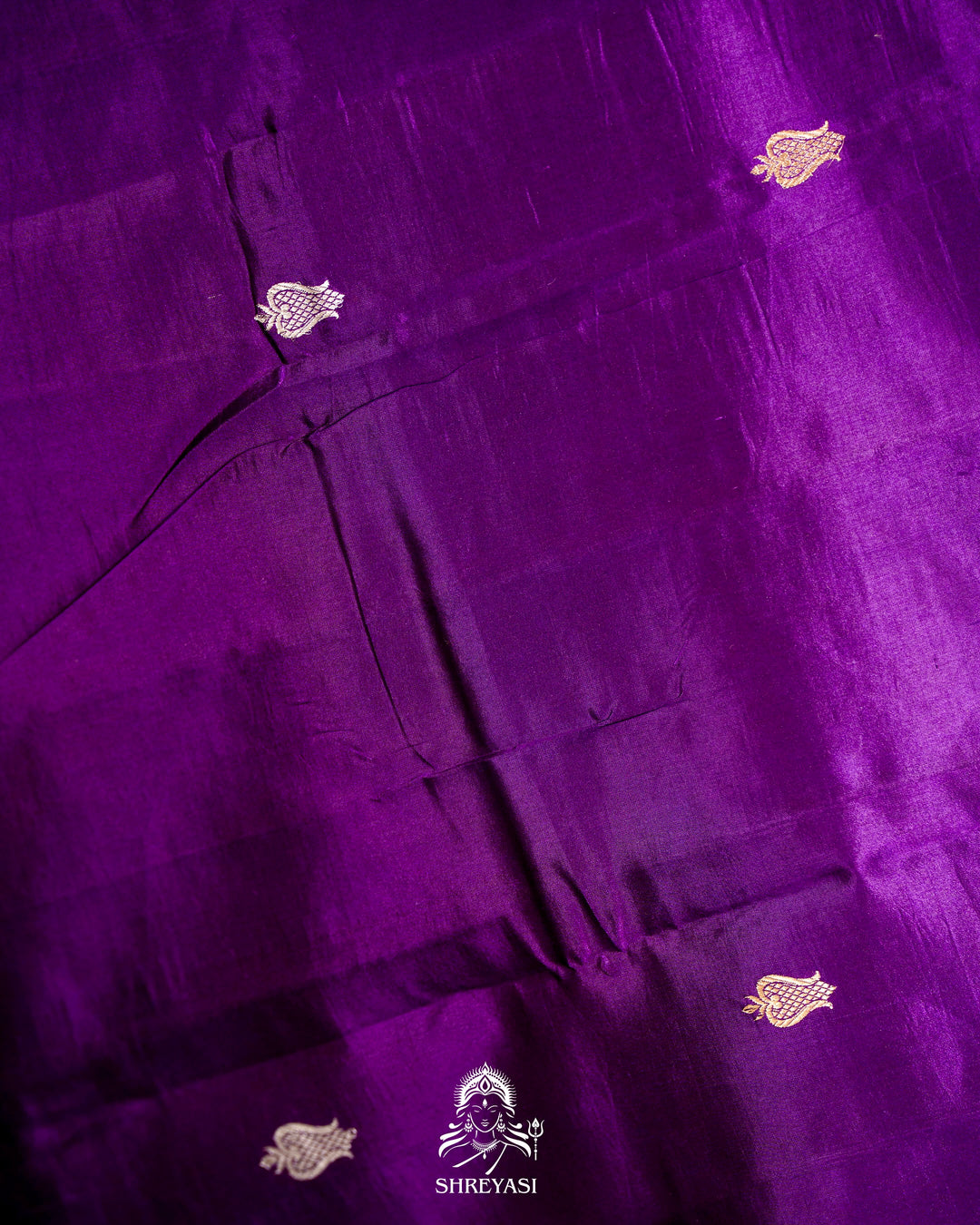 Pure Banarasi Soft Silk Saree with Mashru Border