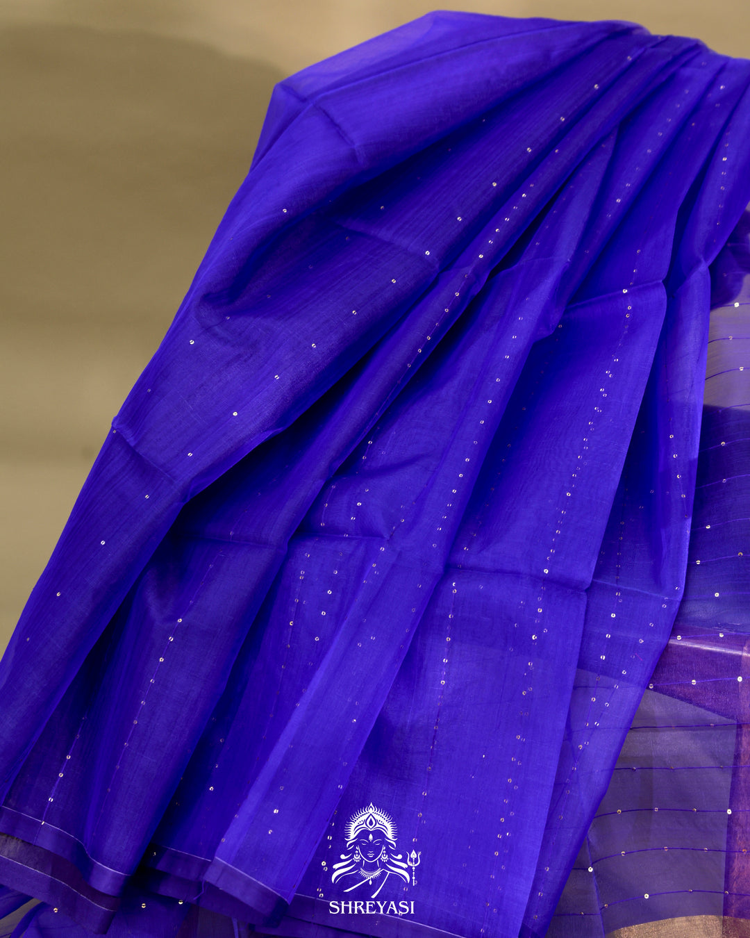 Muslin Jamdani Saree with Needle Weaving and Paithani Tissue Pallu