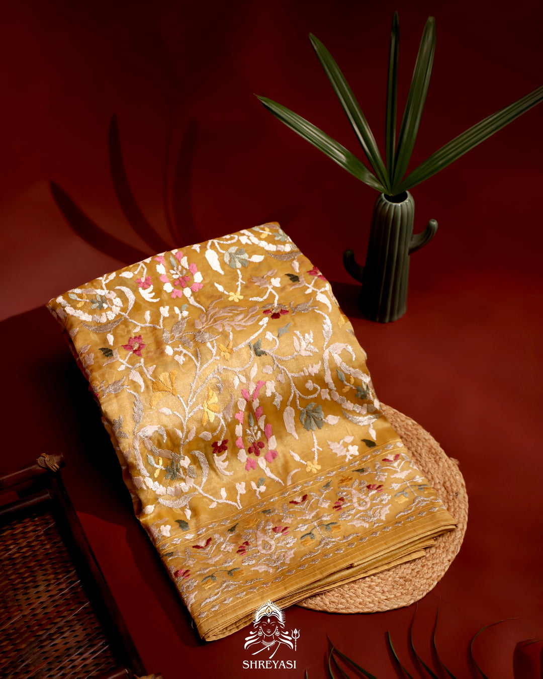 Tissue Georgette Saree