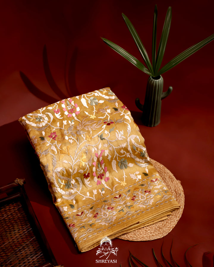 Tissue Georgette Saree