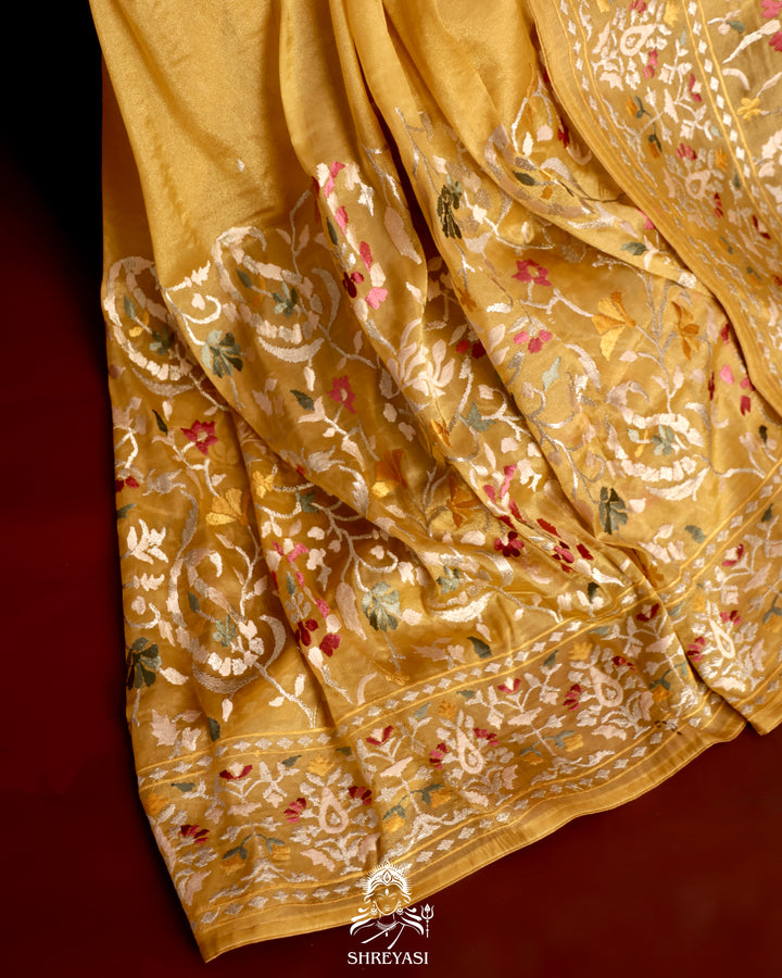Tissue Georgette Saree