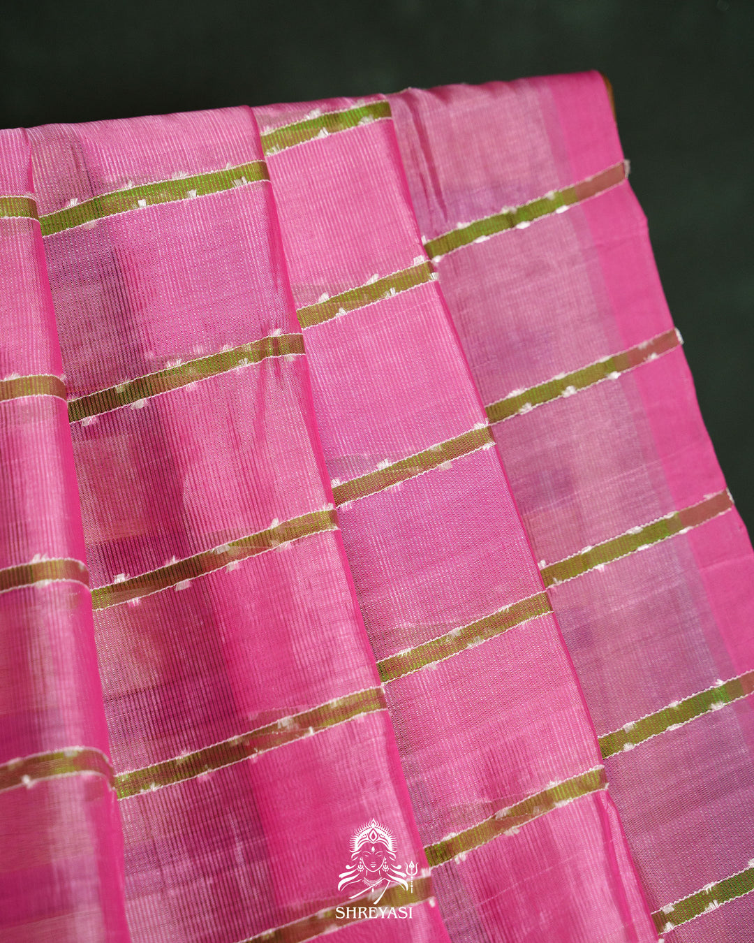 Handloom Pure Mangalagiri Silk Saree