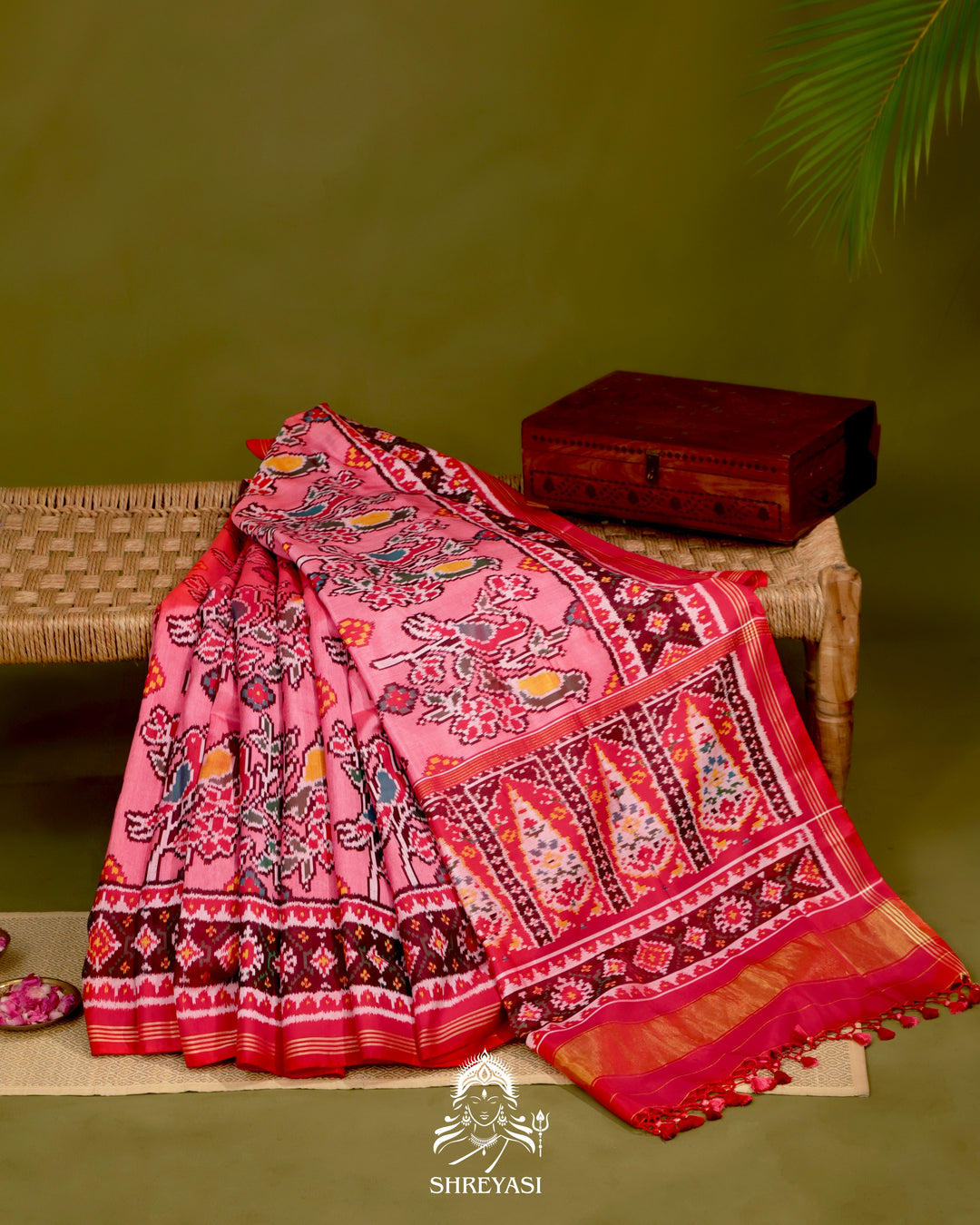 Handloom Pure Rajkot Patola Silk Saree