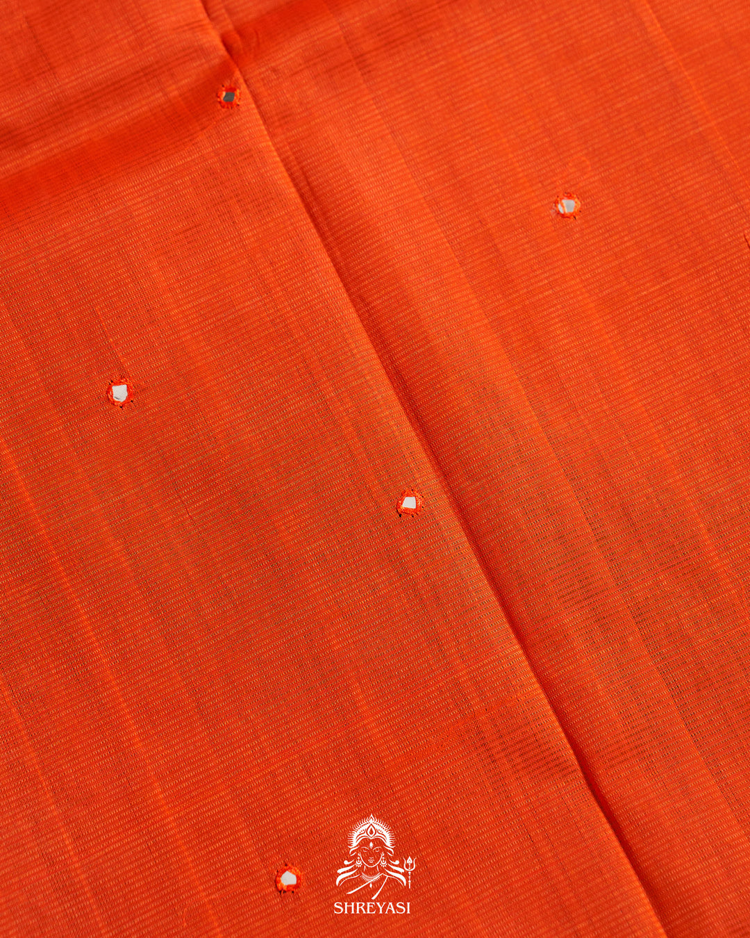 Handloom Pure Mangalagiri Silk Sarees with Mirror Work & Embroidery | Pen Kalamkari Blouse