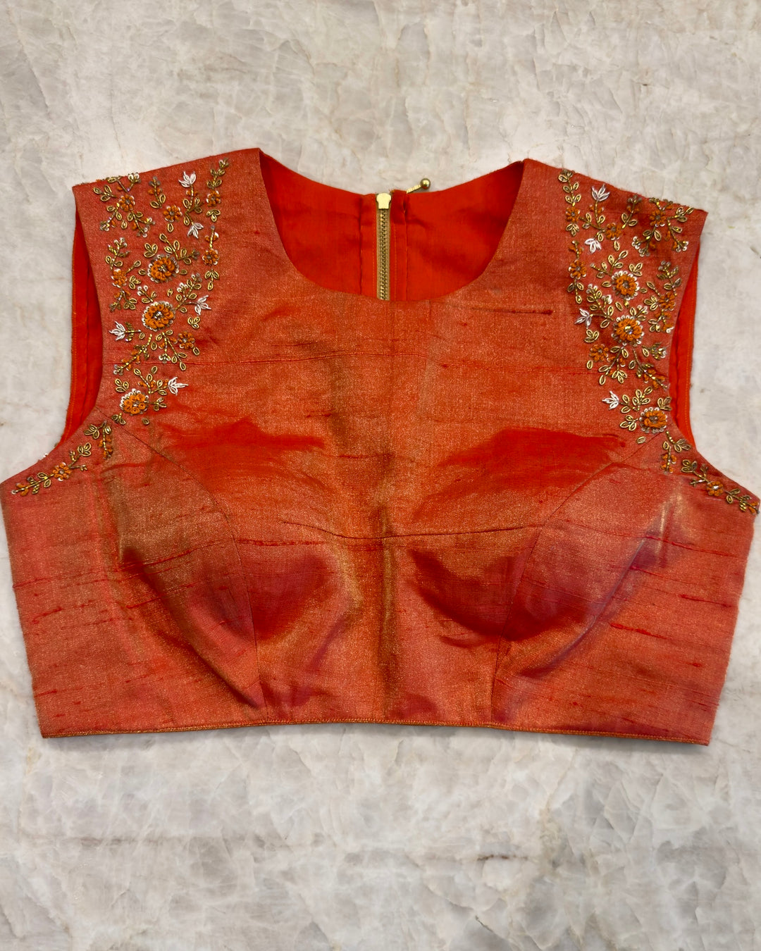 Chanderi Katan Silk Saree