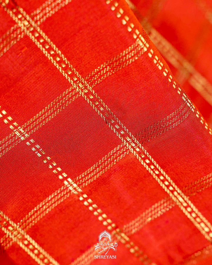 Handloom Pure Kanjivaram Silk Sarees with Real Zari and Hand Painted Tanjore Art