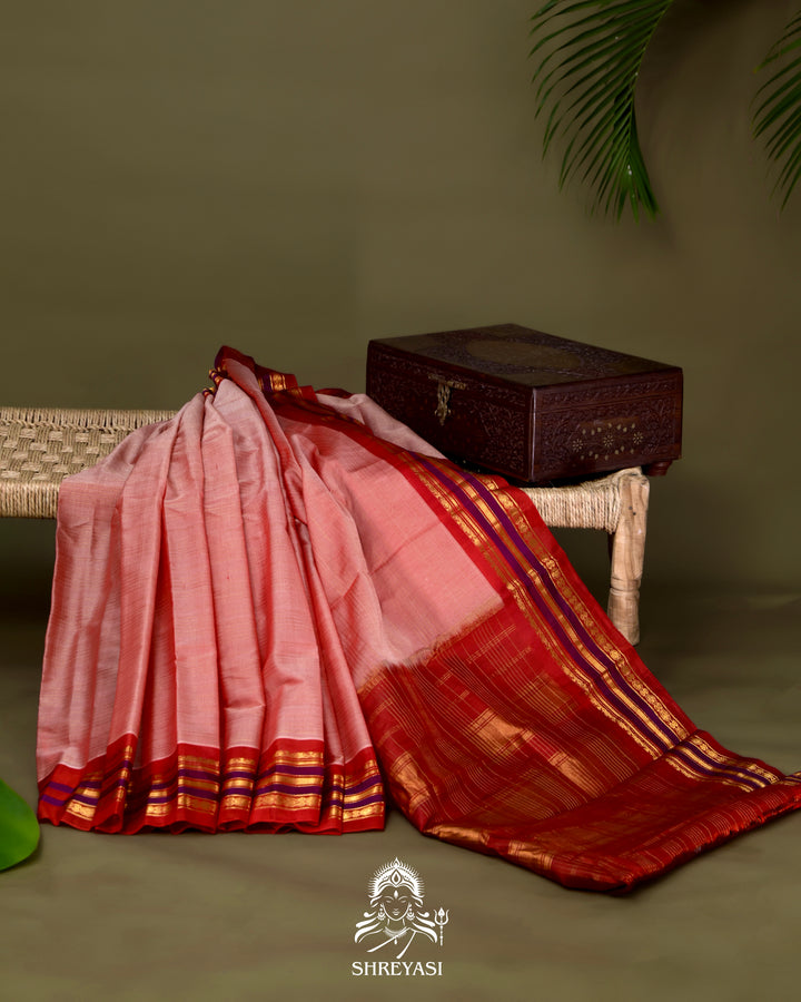 Handloom Sico Gadwal Saree