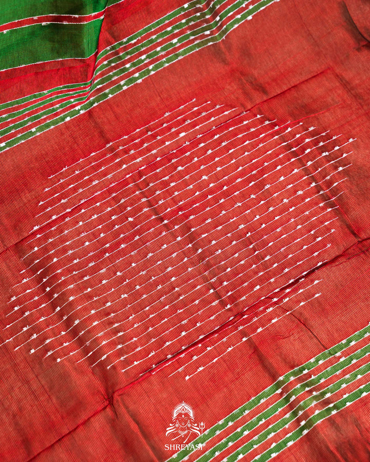 Handloom Pure Mangalagiri Silk Saree