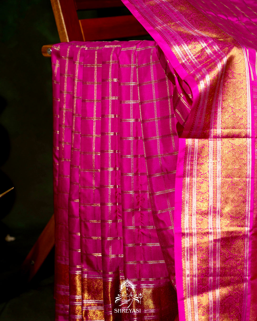 Handloom Pure Kanjivaram Silk Saree with Real Zari